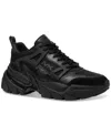 Michael Kors Nick Chunky Low-top Sneakers In Black