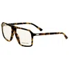 Michael Kors Men's 55mm Brown Opticals In Multi