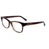 Michael Kors Men's 53 Mm Eyeglasses In Brown