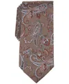 Michael Kors Men's Paisley Print Classic Tie In Brown