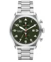 Michael Kors Men's Panorama Chronograph Silver-tone Stainless Steel Watch, 44mm In Silver-tone