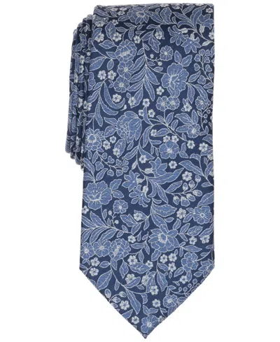 Michael Kors Men's Paraza Floral Tie In Blue
