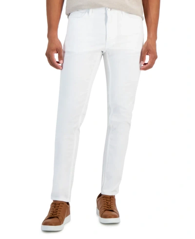 Michael Kors Men's Parker Slim-fit Pants In White