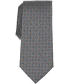 Michael Kors Men's Pindot Neat Pattern Tie In Gray