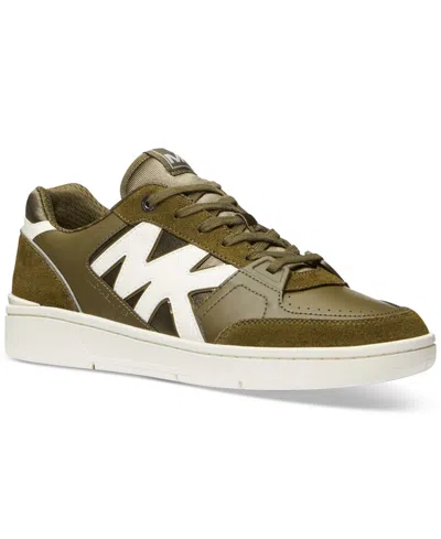 Michael Kors Men's Rebel Lace-up Sneakers In Green