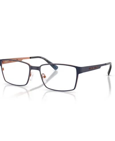 Michael Kors Men's Rectangle Eyeglasses, Mk3107 In Blue