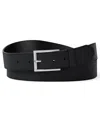 Michael Kors Men's Rectangular Dress Belt In Black