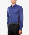 MICHAEL KORS MEN'S REGULAR FIT AIRSOFT NON-IRON PERFORMANCE DRESS SHIRT