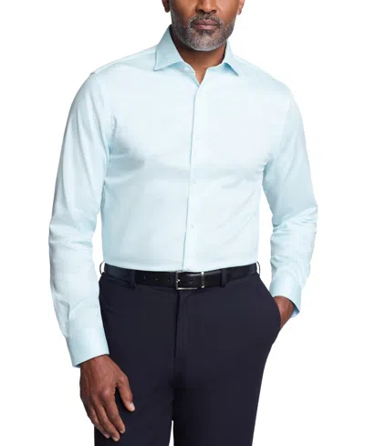 Michael Kors Men's Regular Fit Comfort Stretch Dress Shirt In Tropical Breeze