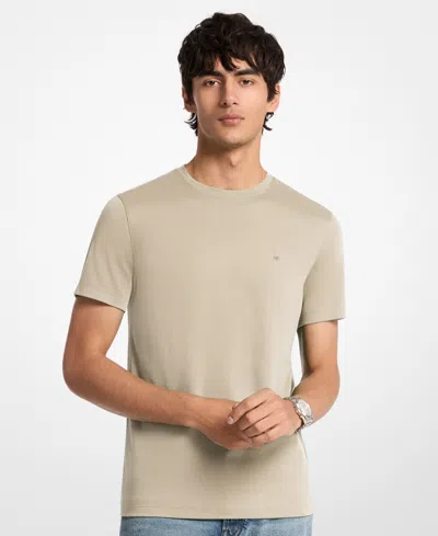 Michael Kors Men's Regular-fit Short-sleeve T-shirt In Gray