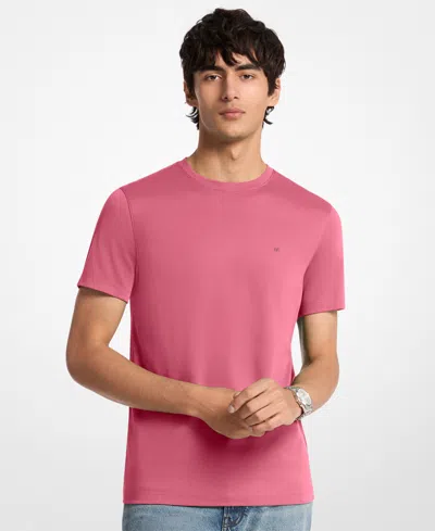Michael Kors Crew T-shirt In Pink