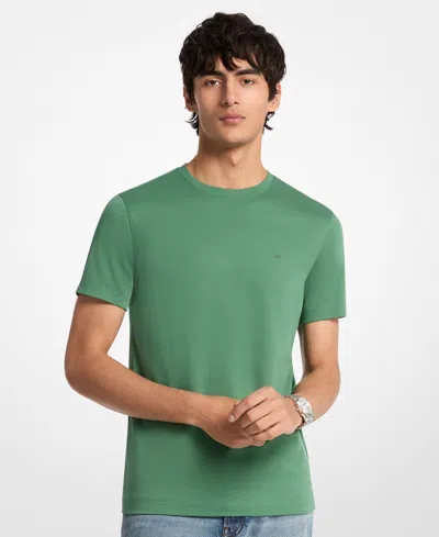 Michael Kors Men's Regular Fit Short Sleeves T-shirt In Green