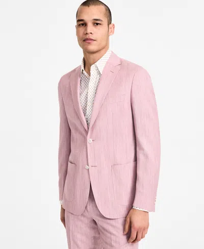 Michael Kors Men's Classic-fit Suit Jacket In Pink