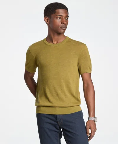 Michael Kors Men's Regular Fit T-shirt In Yellow