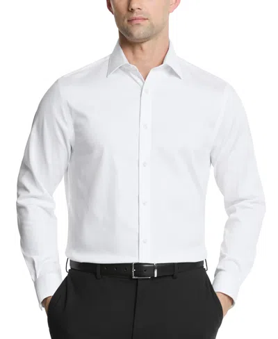 Michael Kors Logo-embroidered Long-sleeve Shirt In White
