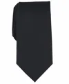 Michael Kors Men's Solid Textured Tie In Black