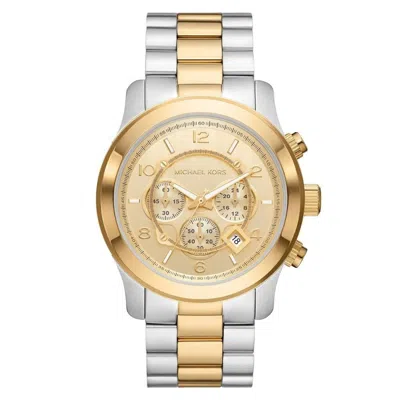 Michael Kors Men's Runway Gold Dial Watch