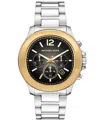 Michael Kors Sage Chronograph, 44mm In Silver-tone