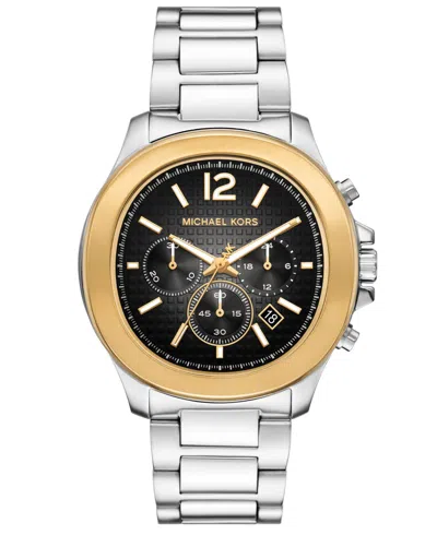 MICHAEL KORS MEN'S SAGE CHRONOGRAPH TWO-TONE STAINLESS-STEEL WATCH, 44MM