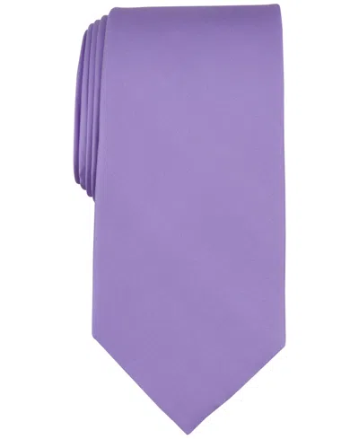 Michael Kors Men's Sapphire Solid Tie In Lilac