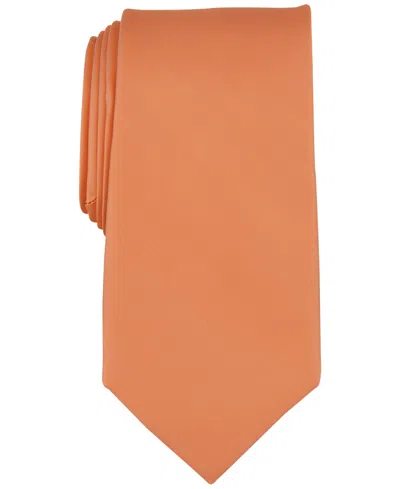 Michael Kors Men's Sapphire Solid Tie In Melon