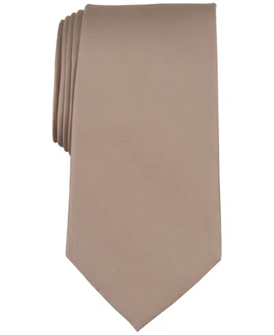 Michael Kors Men's Sapphire Solid Tie In Brown
