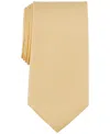 Michael Kors Men's Sapphire Solid Tie In Yellow