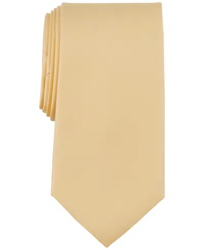 Michael Kors Men's Sapphire Solid Tie In Yellow