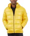 Michael Kors Men's Shine Puffer Jacket In Yellow
