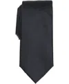 Michael Kors Men's Shiny Solid Tie In Black