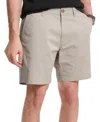 Michael Kors Linen Cotton 9 Shorts In Brown