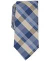 Michael Kors Men's Sikora Plaid Tie In Navy