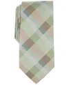 Michael Kors Men's Sikora Plaid Tie In Sage