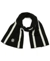 Michael Kors Men's Ski Patch Scarf In Black