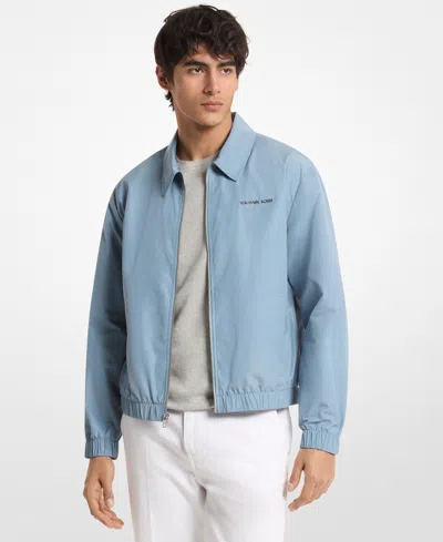 Michael Kors Blouson Jacket In Blue