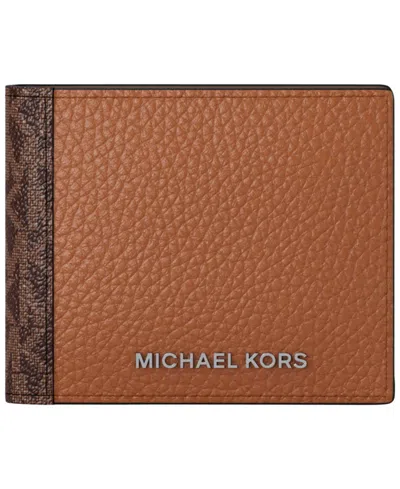 Michael Kors Men's Slim Billfold Wallet In Brown
