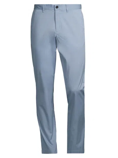 Michael Kors Men's Slim-fit Chino Pants In Blue