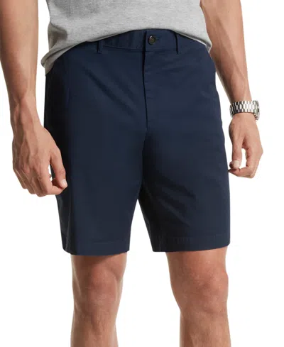 Michael Kors Men's Slim Fit Stretch 9" Shorts In Midnight