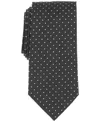 Michael Kors Men's Solana Diamond-pattern Tie In Black