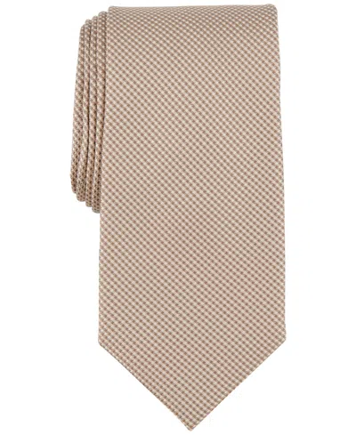 Michael Kors Men's Sorrento Solid Tie In Camel