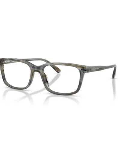 Michael Kors Men's Square Eyeglasses, Mk4188u In Multi