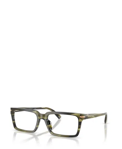 Michael Kors Men's Square Grand Targhee Eyeglasses, Mk4173u In Green