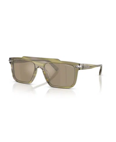 Michael Kors Men's Square Sunglasses, Boston Mk2278u In Green