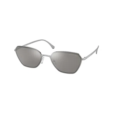 Michael Kors Men's Sunglasses  Mk1081-10146g  56 Mm Gbby2 In Grey