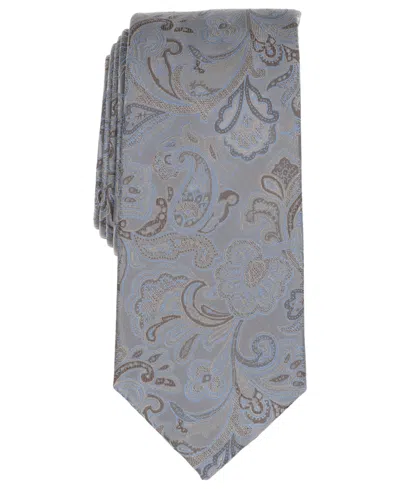 Michael Kors Men's Surmer Paisley Tie In Gray