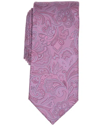 Michael Kors Men's Surmer Paisley Tie In Purple