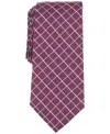 Michael Kors Men's Thorne Grid Tie In Red
