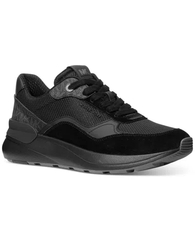 Michael Kors Men's Trevor Trainer Sneakers In Black