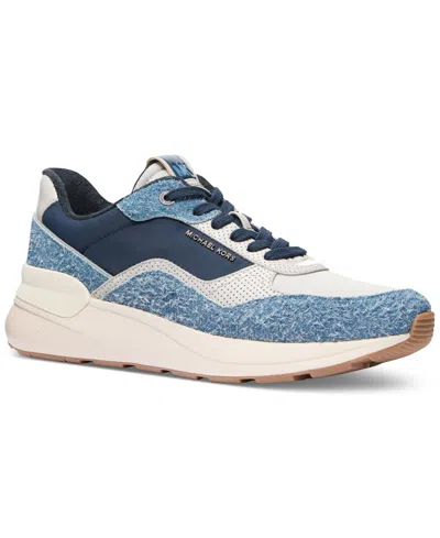 Michael Kors Men's Trevor Trainer Sneakers In Blue