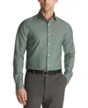 Michael Kors Men's Ultra Wrinkle Free Comfort Stretch Slim Fit Dress Shirt In Gray